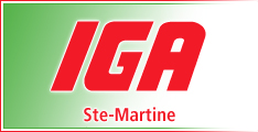 Logo de IGA Ste-Martine