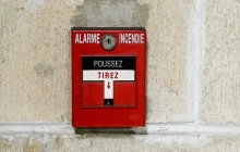 Composante du système d'alarme incendie - Station manuelle