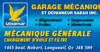 Logo du garage pour  changement d'huile et filtre de Longueuil