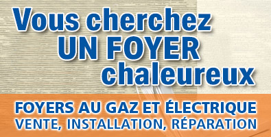 Logo de cie Foyer Laval rive-nord au gaz et à l'électricité