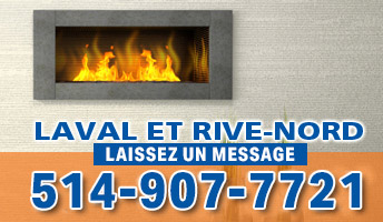 Foyer Laval, Rive-nord, au gaz et électrique téléphone